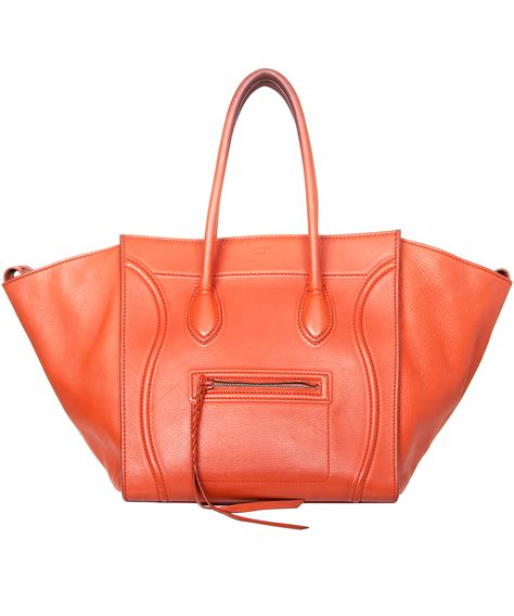 celine phantom bag grey orange|authentic celine phantom bag.